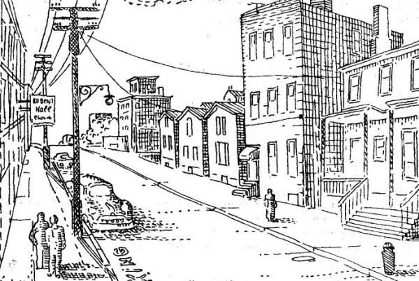 Городской пейзаж в перспективе