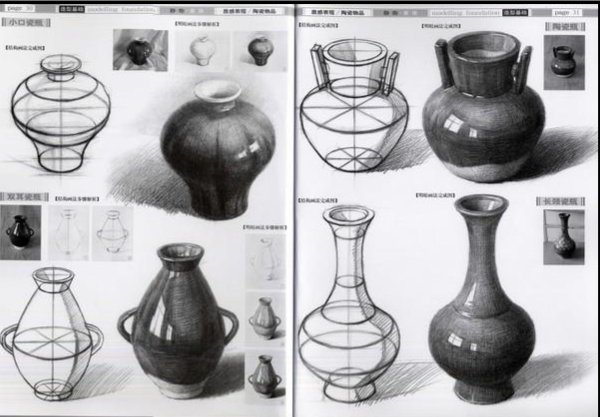 Построение предметов Академический рисунок