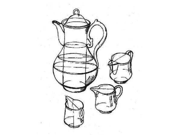 Наброски посуды