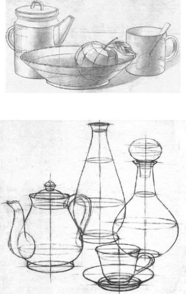 Конструктивное построение предметов быта