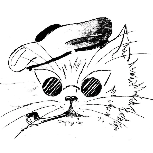 Кот Базилио раскраска