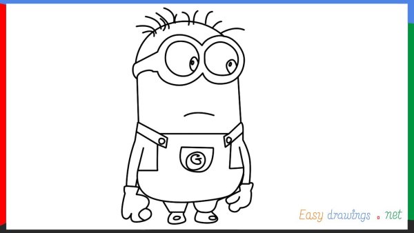 Гадкий я нарисовать легко