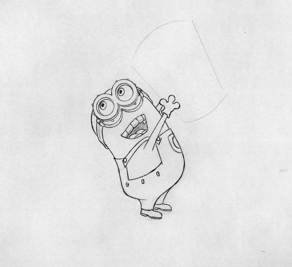 Рисунки для срисовки Миньоны
