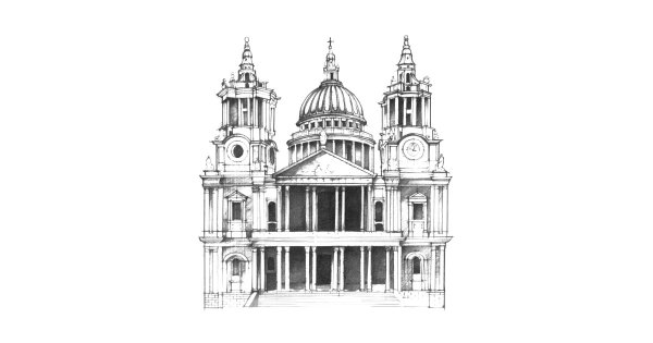 Барокко архитектура собор Святого Павла