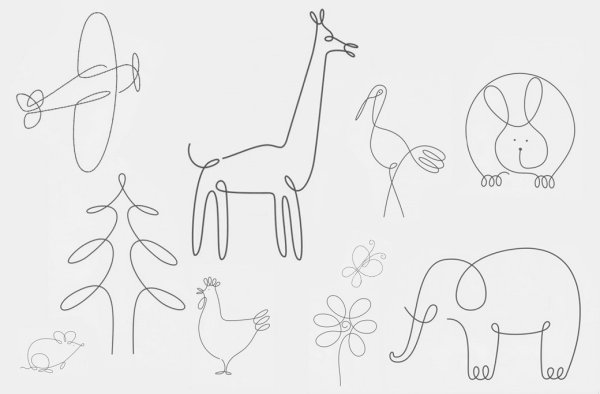 Рисование без отрыва