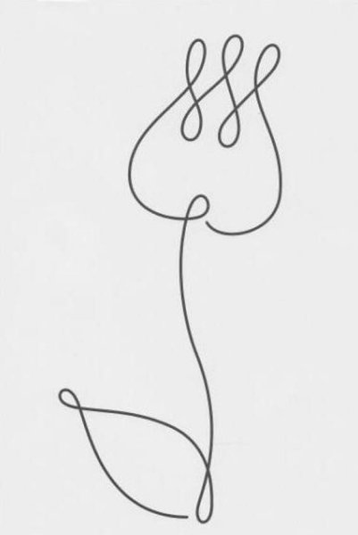 Рисование непрерывной линией для детей