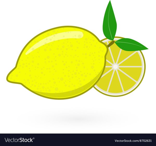 Лимон для срисовки