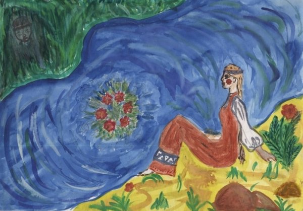 Иван Купала рисунок