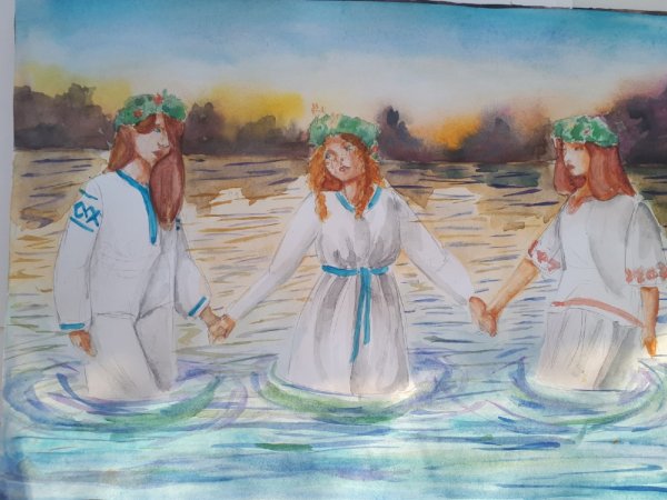 Праздник Иван купалорисунок