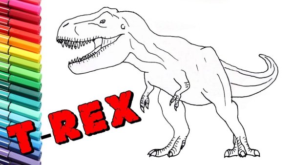 Tyrannosaurus Rex draw Pencil