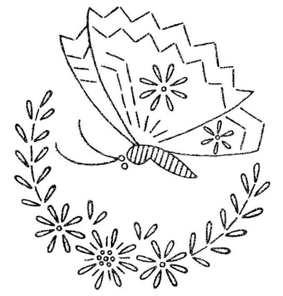 Вышивка гладью для детей