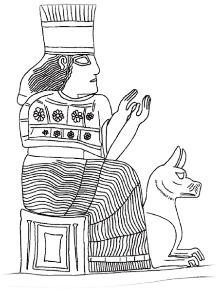 Ассирийский крылатый хранитель Шеду