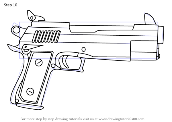 Пистолет для срисовки легкие