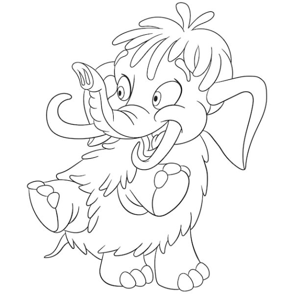 Мамонт для детей