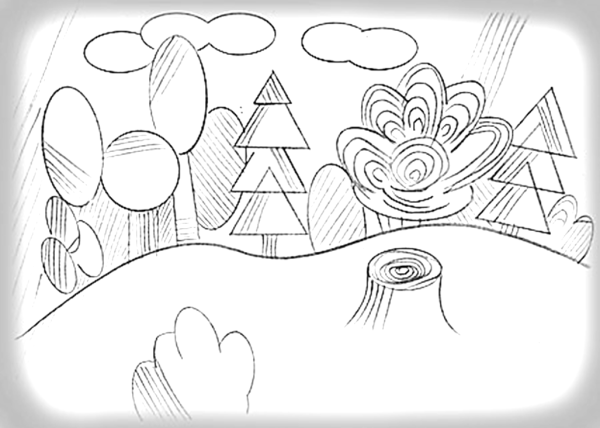 Графика для детей 7 лет