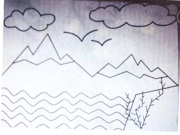 Рисунок с помощью линий