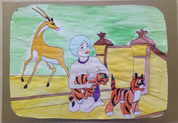 Сказки народов мира рисунки