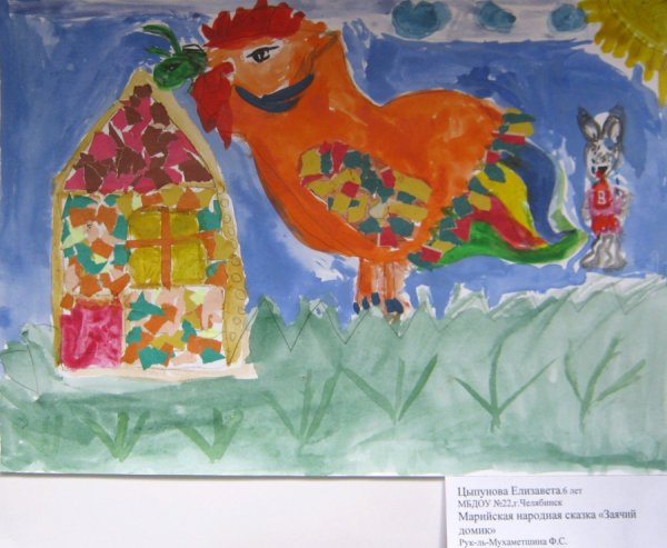 Рисунки по сказкам народов мира