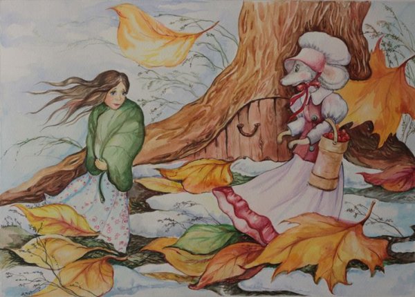 Сказка гуси лебеди