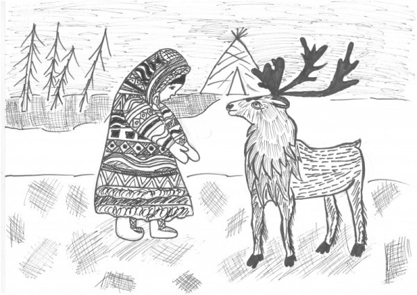 Сказки народов мира рисунки детей