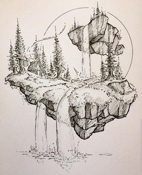 Фантастический мир карандашом