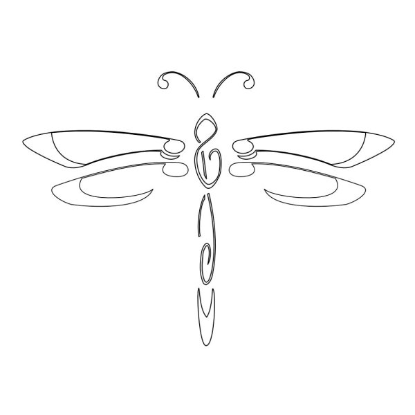 Раскраска для девочек бабочки и Стрекозы