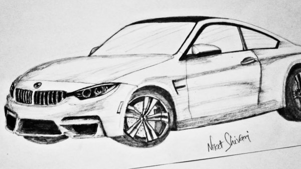 BMW m5 Cizimleri