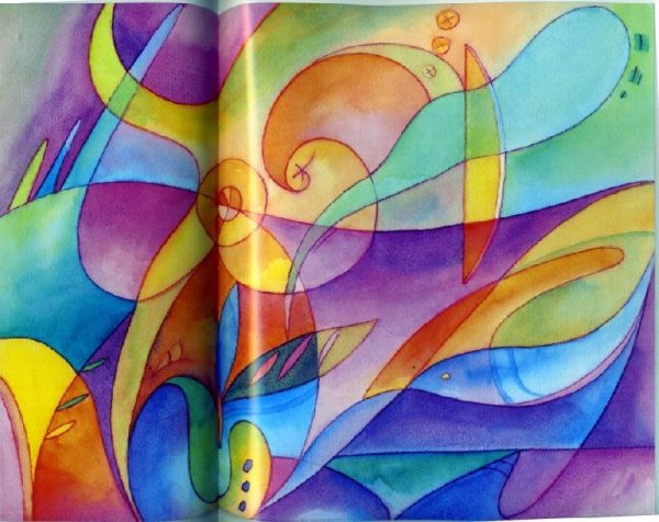 Абстракция рисунки карандашом