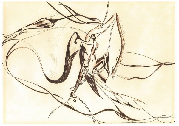 Абстракция пастелью