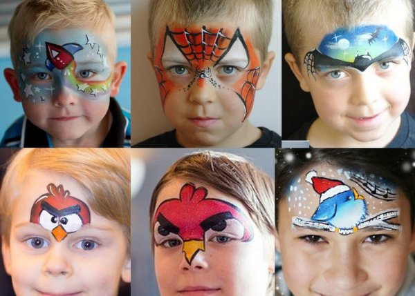 Урок по гриму для детей