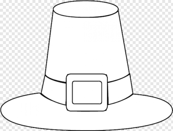 Рисунок шляпы для раскрашивания