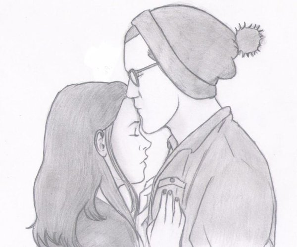 Картинки для срисовки пары