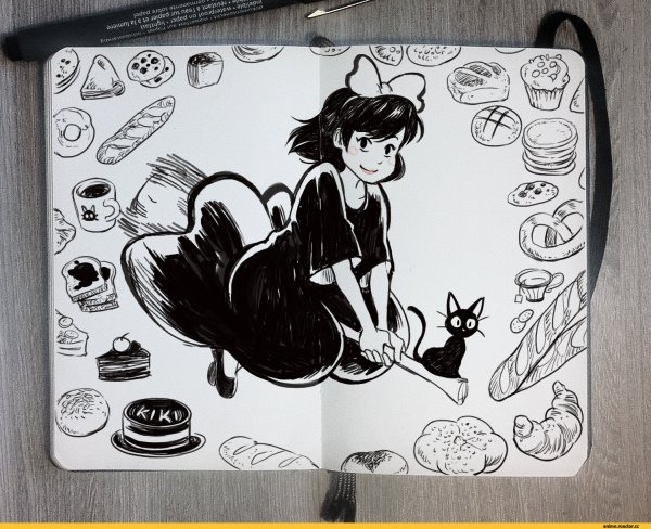 Идеи для рисунков в скетчбуке мультяшки