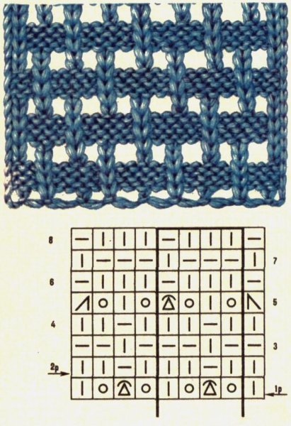 Флорентийский ленивый жаккард