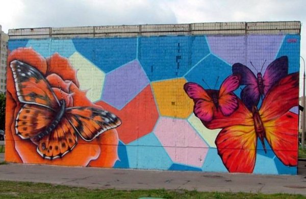 Рисование на веранде в детском саду