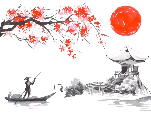 Суми е китайская японская живопись