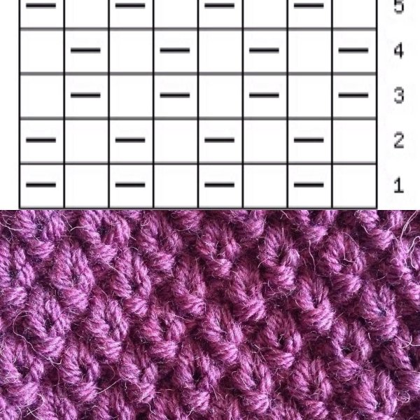 Рисовая путанка спицами схема
