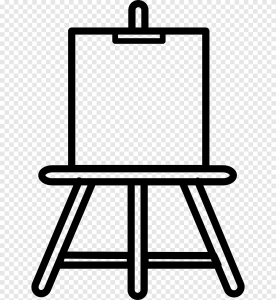 Мольберт раскраска