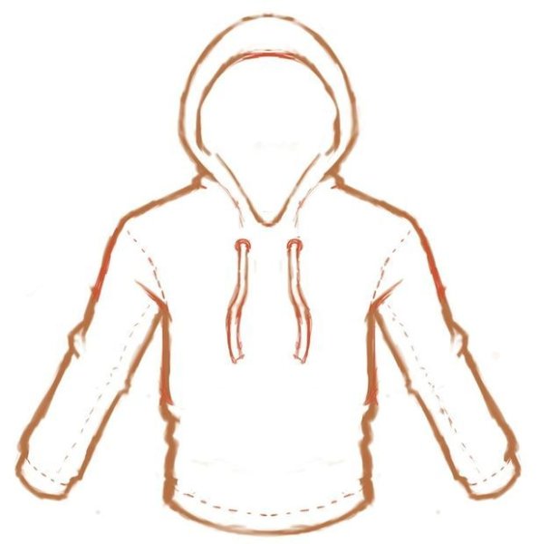 Капюшон рисунок