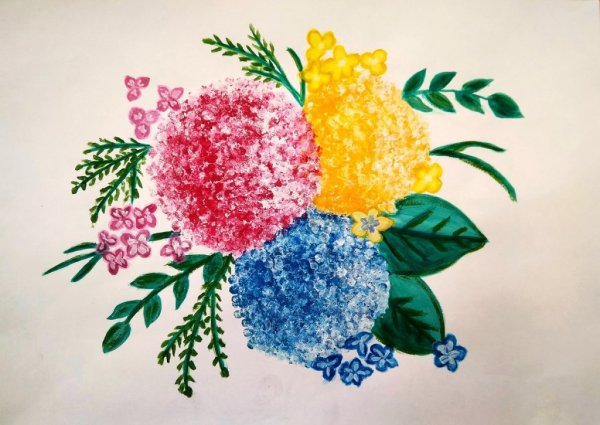 Рисование пальчиками