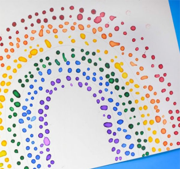 Точечная живопись пуантилизм