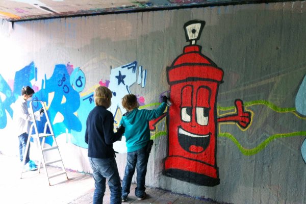 Объёмные стили граффити