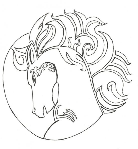 Трафарет для тиснения по фольге