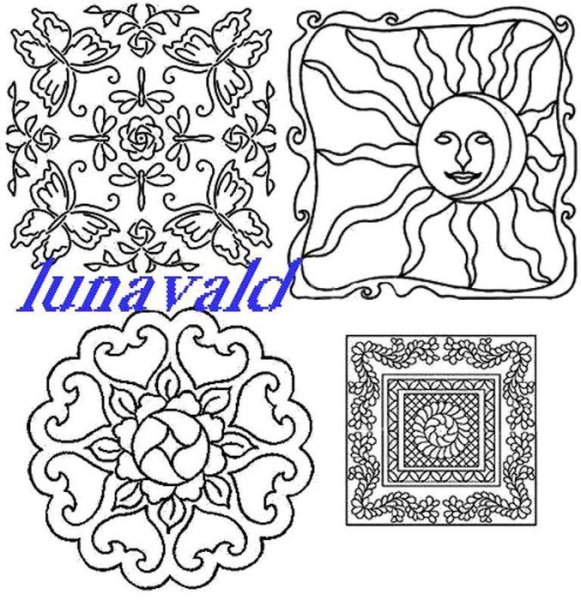 Узоры для тиснения по фольге