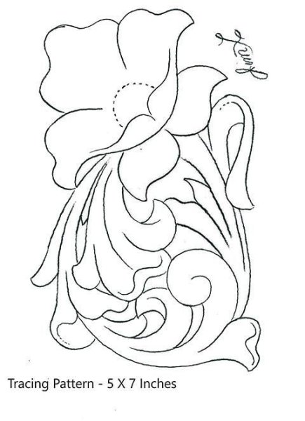 Трафарет для тиснения по фольге