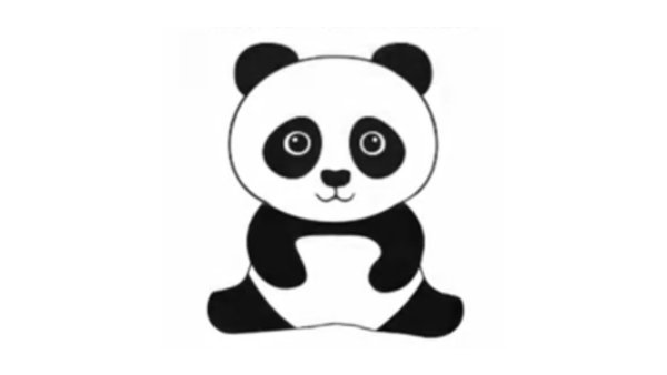 Как нарисовать панду поэтапно