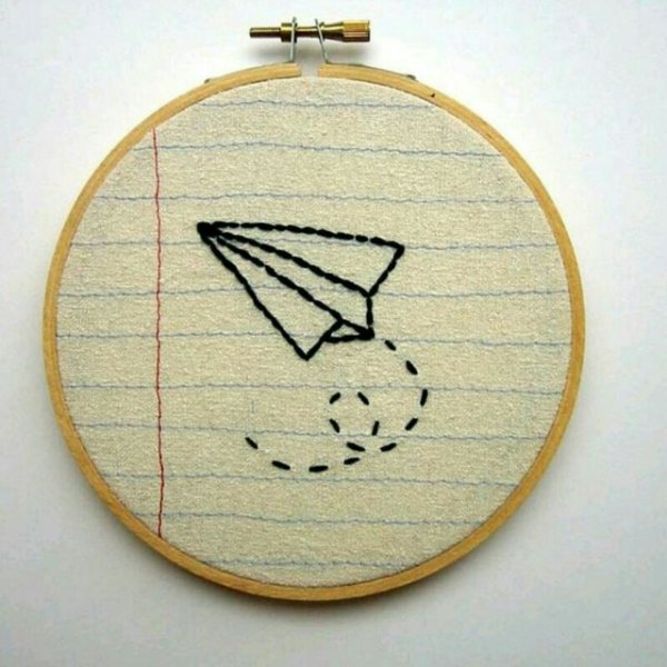Легкая вышивка на пяльцах
