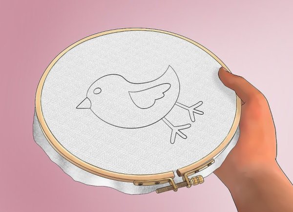 Ткань вышивка пяльцы