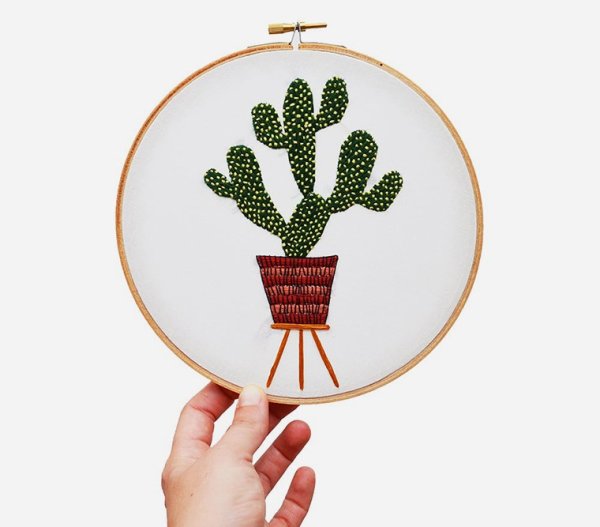 Рисунок для вышивания на пяльцах