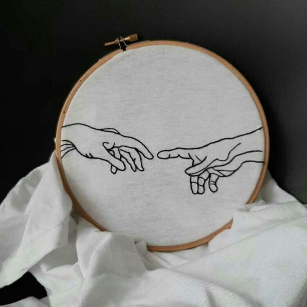 Эскиз для вышивания на пяльцах